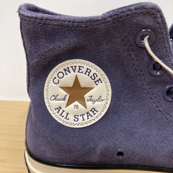 Converse Chuck 70 Hi Top Sneakers Unisex Size W 7 / M 5 Shadow Purple (Blue) NEW - Picture 4 of 11